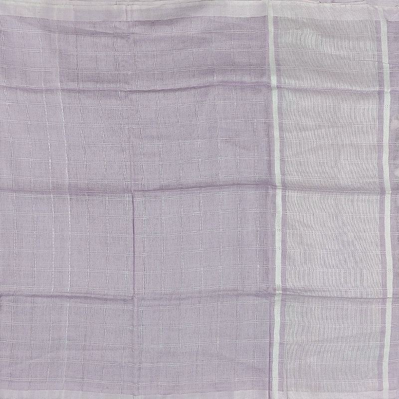 Hayagrivas Lilac Handloom Linen Saree SSCBF69E7-1