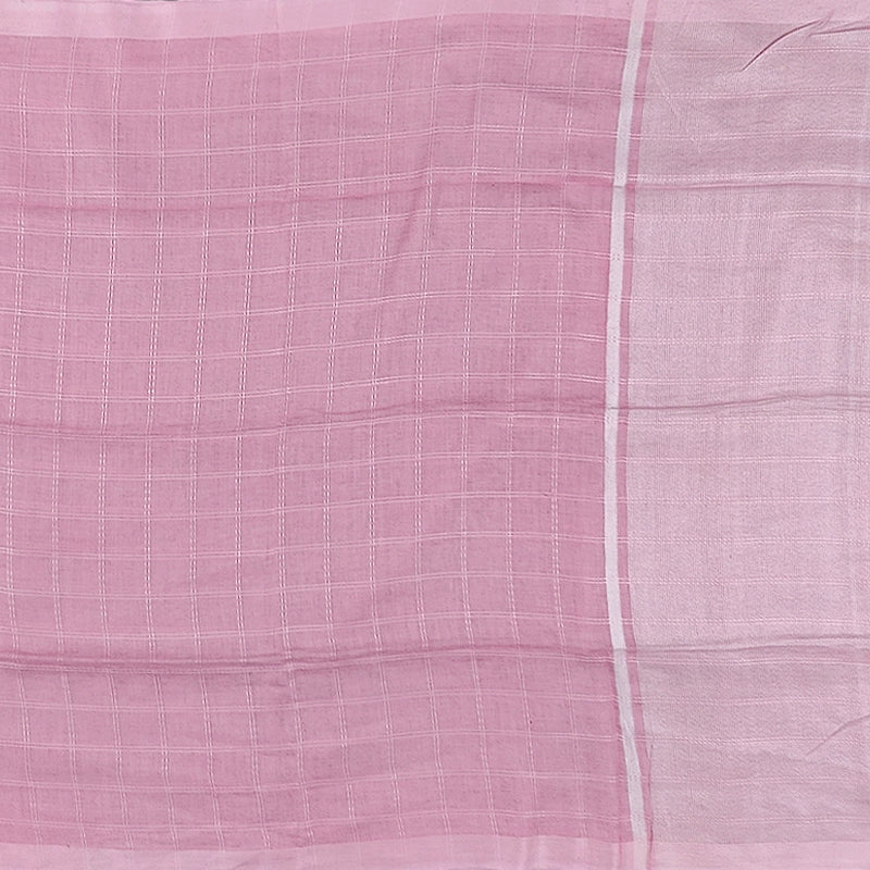 Hayagrivas Pink Handloom Linen Saree SSCBF69E7-5