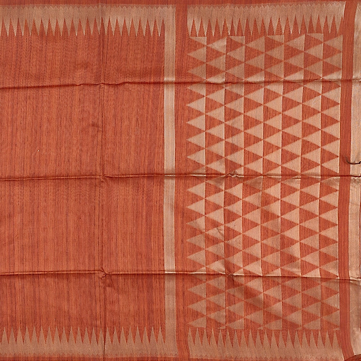 Hayagrivas Orange Fancy Cotton Saree SSCBF84F16-5