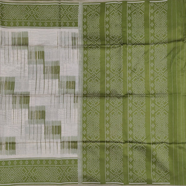 Hayagrivas Half-White Fancy Cotton Saree SSCBF84F19-21