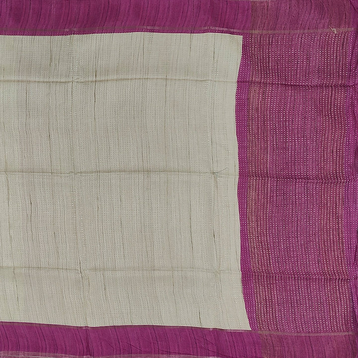 Hayagrivas Cream Fancy Cotton Saree SSCBF84F6-1