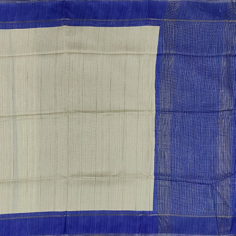 Hayagrivas Half-White Fancy Cotton Saree SSCBF84F6-2