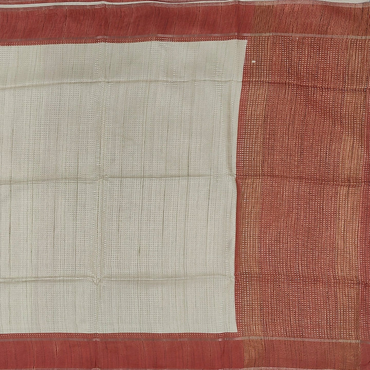 Hayagrivas Half-White Fancy Cotton Saree SSCBF84F6-3