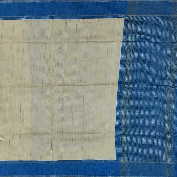 Hayagrivas Half-White Fancy Cotton Saree SSCBF84F6-5