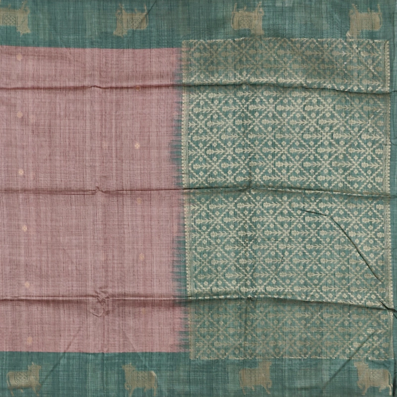 Hayagrivas Mauve Fancy Cotton Saree SSCBF92F2-3