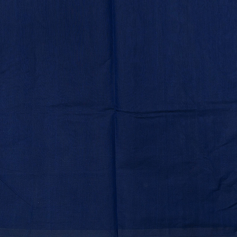 Hayagrivas Navy Blue Handloom Cotton Saree SSSBF127H15-3