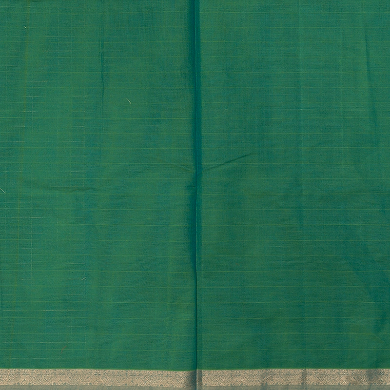 Hayagrivas Green Handloom Cotton Saree SSSBF127H2-2