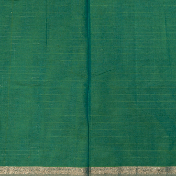 Hayagrivas Green Handloom Cotton Saree SSSBF127H2-2