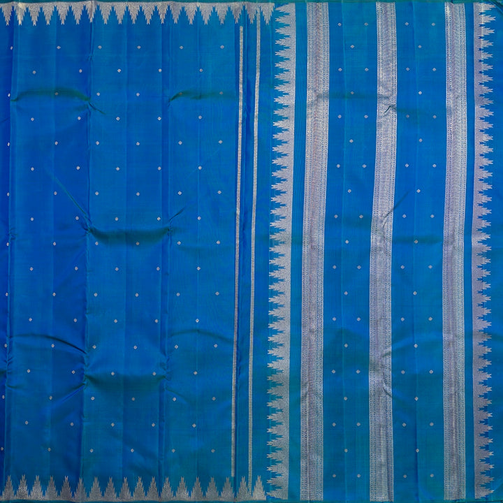 Hayagrivas Handloom Mayilkazhuthu Kanjivaram Silk Saree KBF742H3-1
