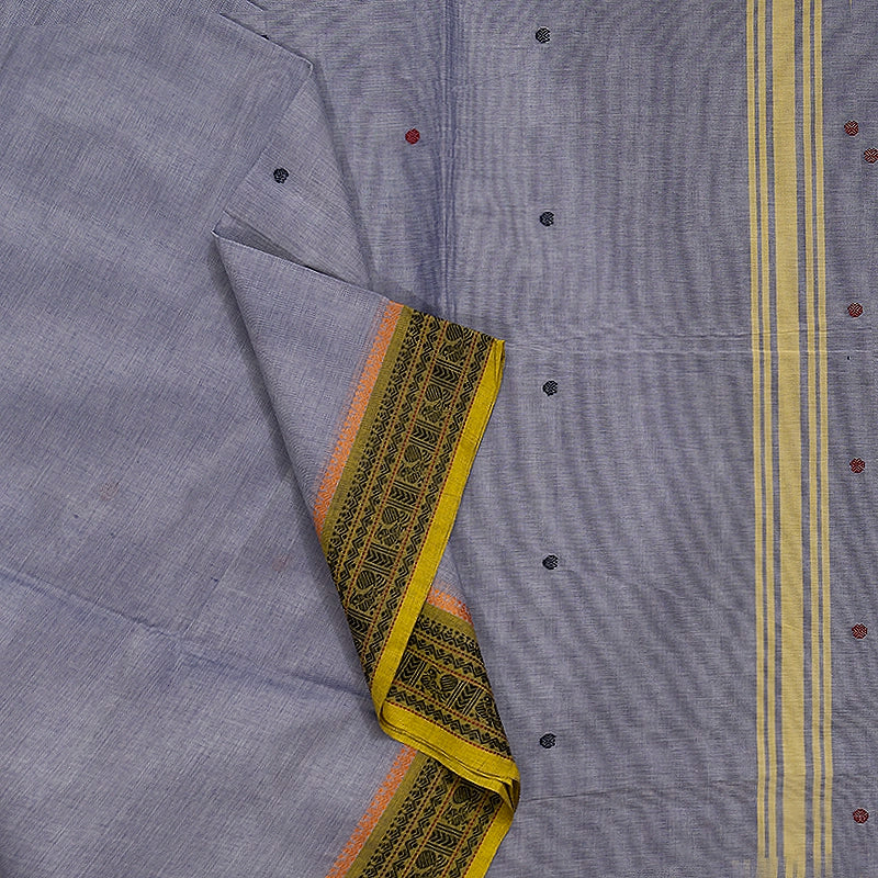 Hayagrivas Lilac Handloom Chettinad Cotton Saree KBE2156A5-15