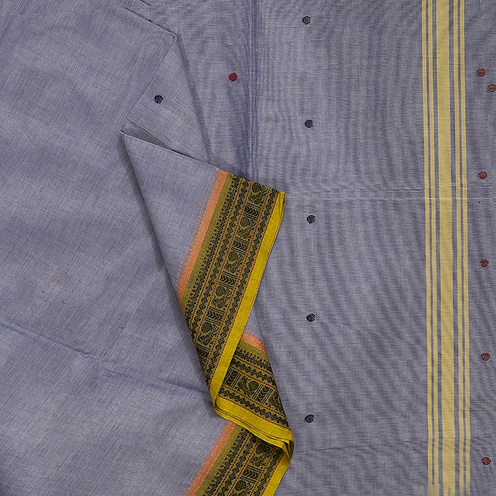 Hayagrivas Lilac Handloom Chettinad Cotton Saree KBE2156A5-15
