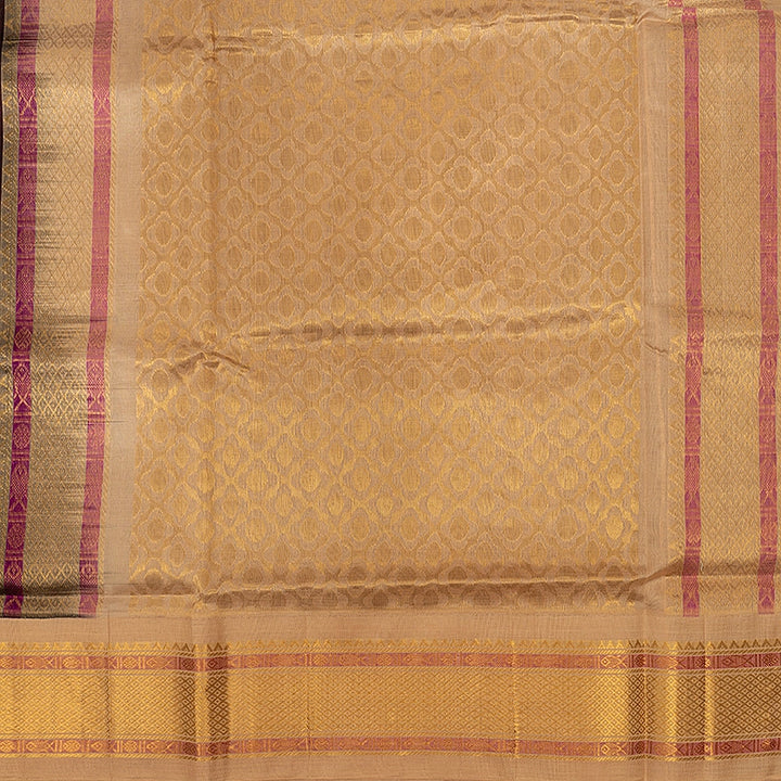 Hayagrivas Deep Wine Pure Silk Cotton Saree SSCBF34D5-11