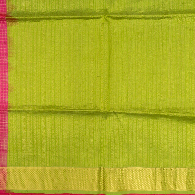 Hayagrivas Rose Pink Kora Silk Cotton Saree SSCBF14D6-2