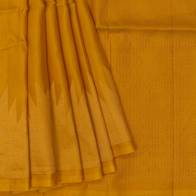 Hayagrivas Yellow Handloom Soft Silk Saree KBE2277B1-9