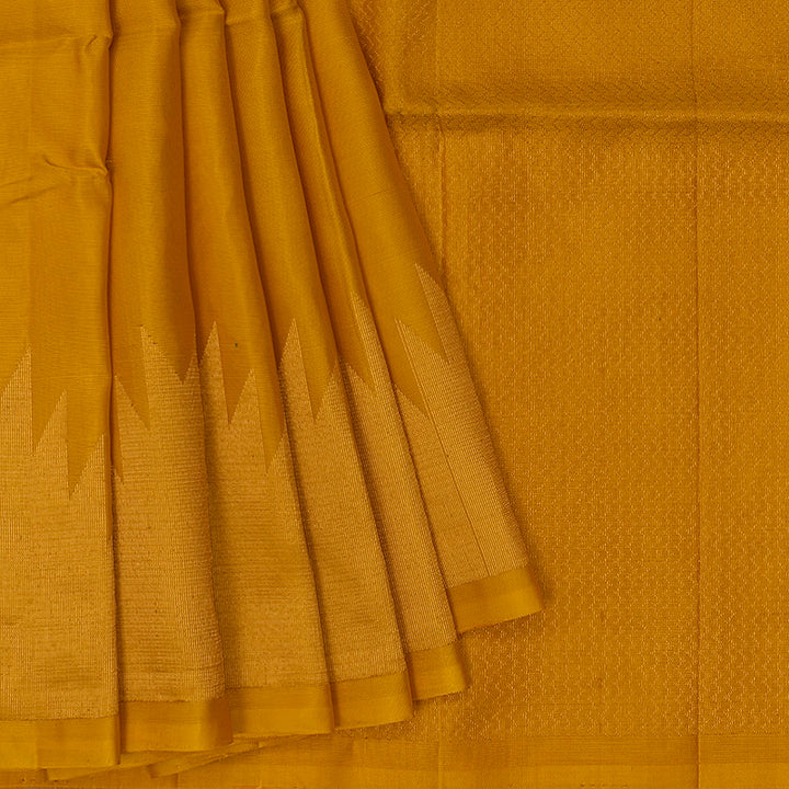 Hayagrivas Yellow Handloom Soft Silk Saree KBE2277B1-9
