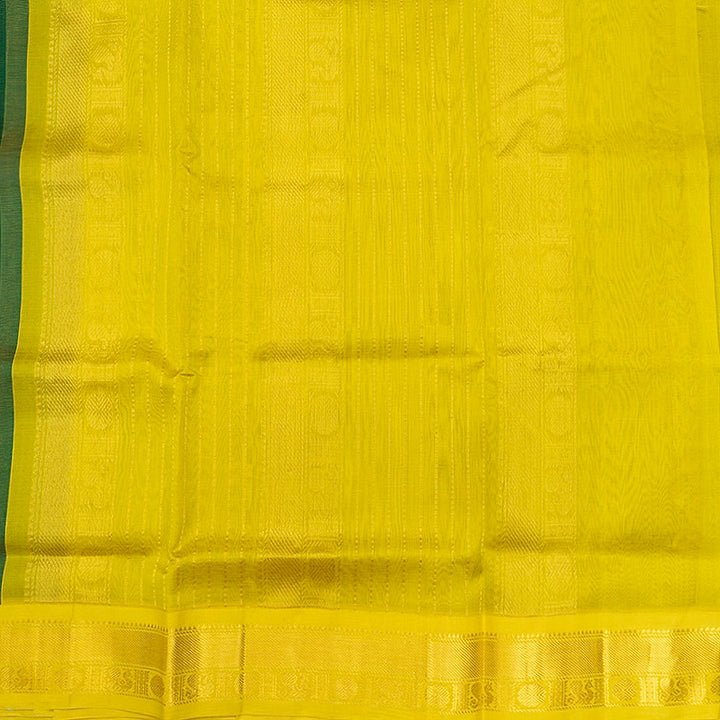 Hayagrivas Bottle Green Pure Silk Cotton Saree SSCBF35D1-16