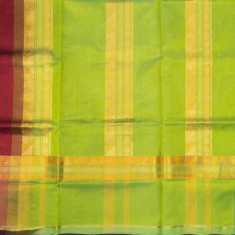 Hayagrivas Araku Maroon Pure Silk Cotton Saree SSCBF53E3-5