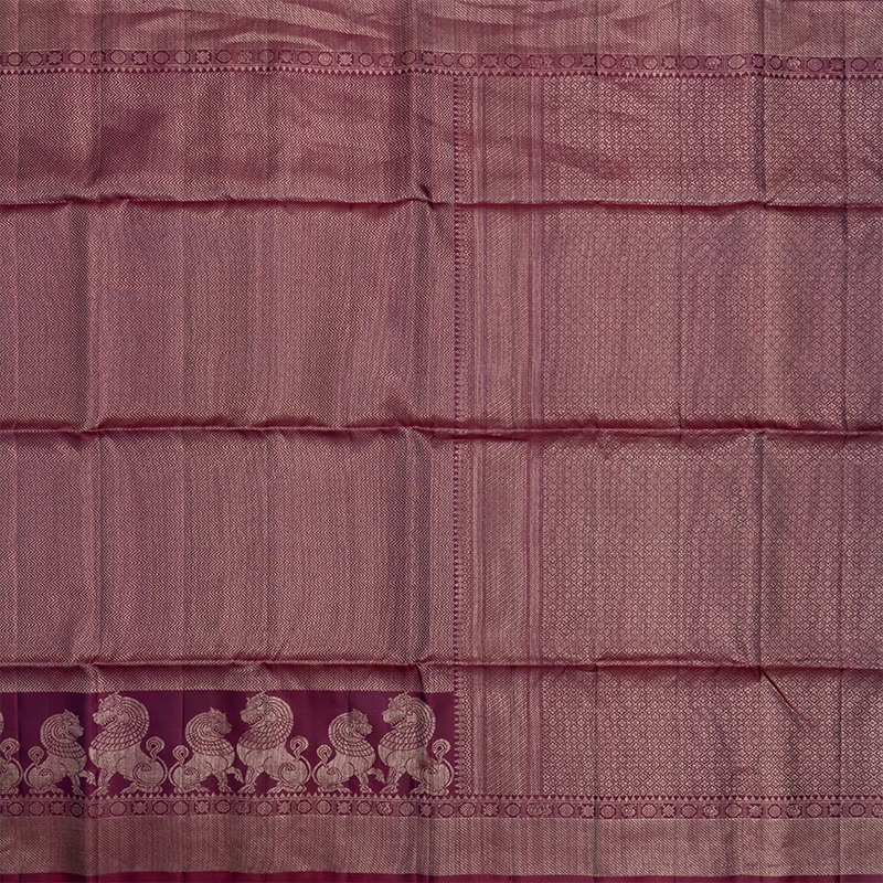 Hayagrivas Wine Purple Handloom Soft Silk Saree KBF536G2-16