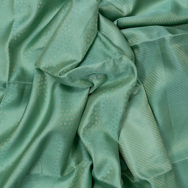 Hayagrivas Pastel Green Handloom Soft Silk Saree KSBE85A42-1