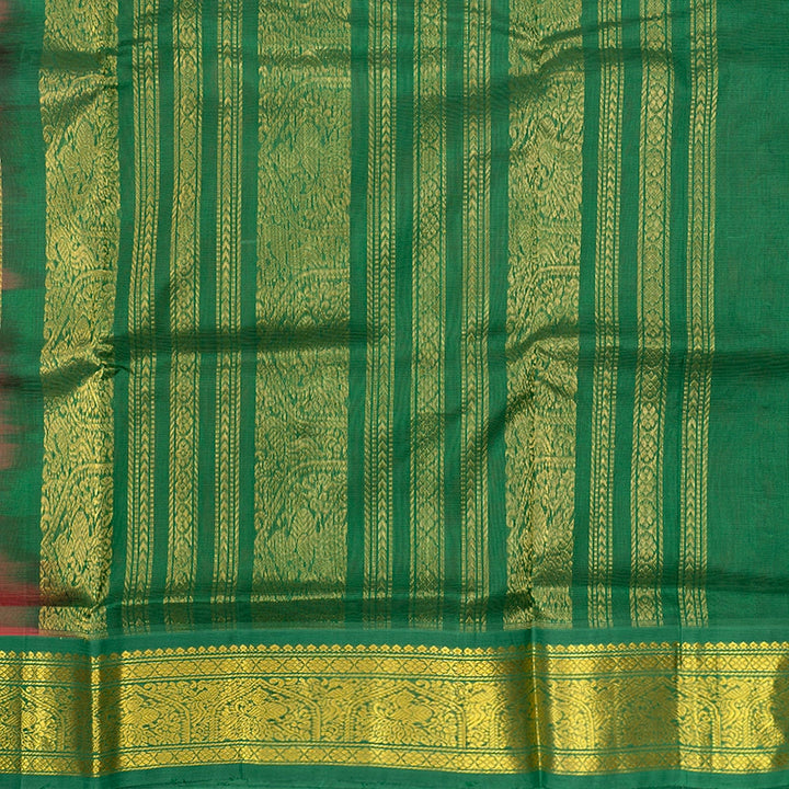 Hayagrivas Fanta Orange Pure Silk Cotton Saree SSCBF34D5-14