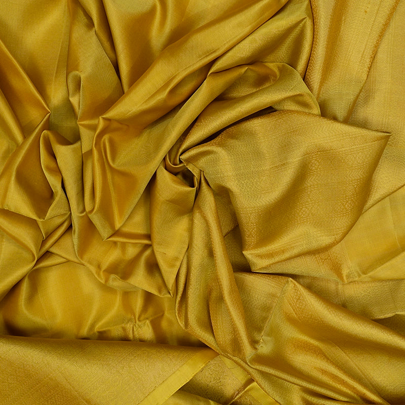 Hayagrivas Yellow Handloom Soft Silk Saree KBE2106A8-1