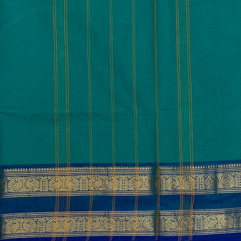 Hayagrivas Rama Green Handloom Chettinad Cotton Saree SSKBF87F1-92