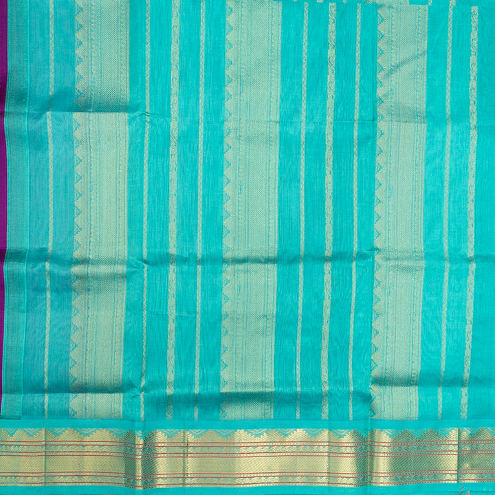 Hayagrivas Violet Pure Silk Cotton Saree SSCBF56E9-27
