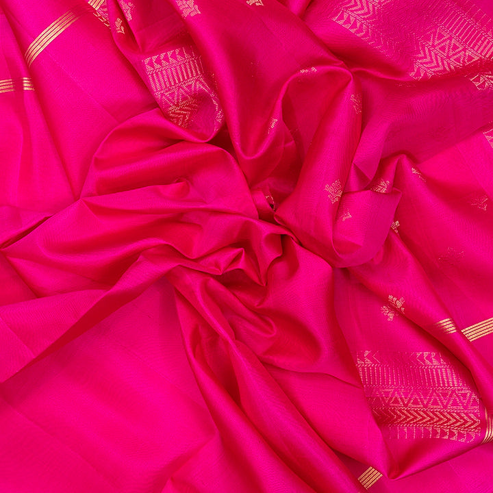 Hayagrivas Rani Pink Handloom Soft Silk Saree KBF190E1-9
