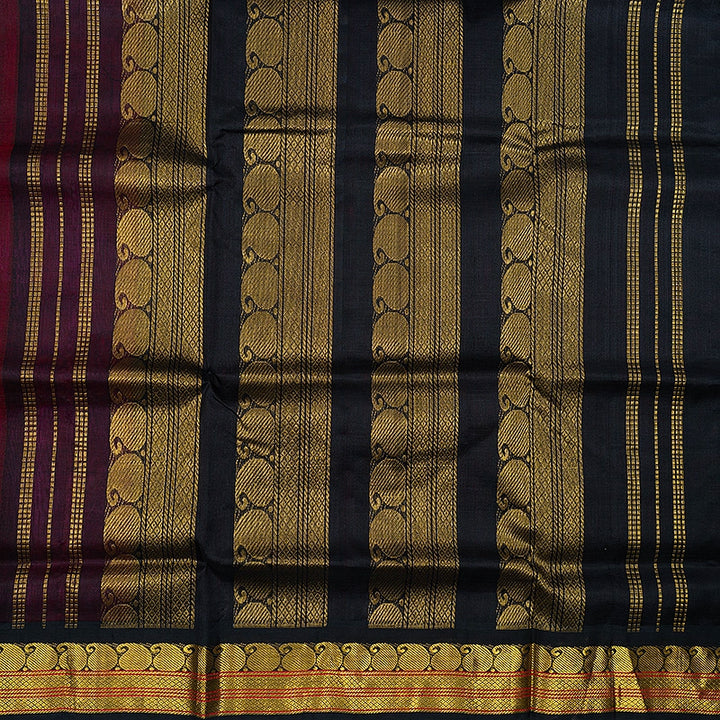Hayagrivas Rani Pink Pure Silk Cotton Saree SSCBF34D1-18