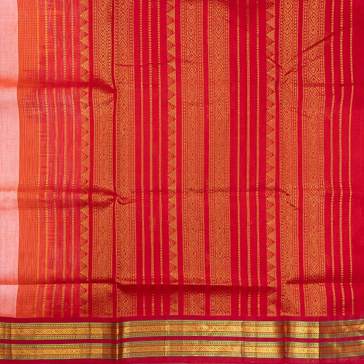 Hayagrivas Peach Pink Pure Silk Cotton Saree SSCBF34D4-24