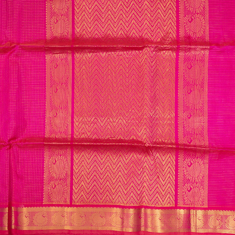 Hayagrivas Pink Kora Silk Cotton Saree SSCBF14D6-48