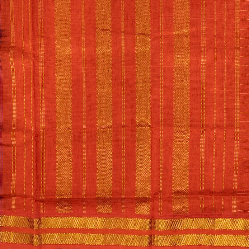 Hayagrivas Purple Pure Silk Cotton Saree SSCBF13D12-2