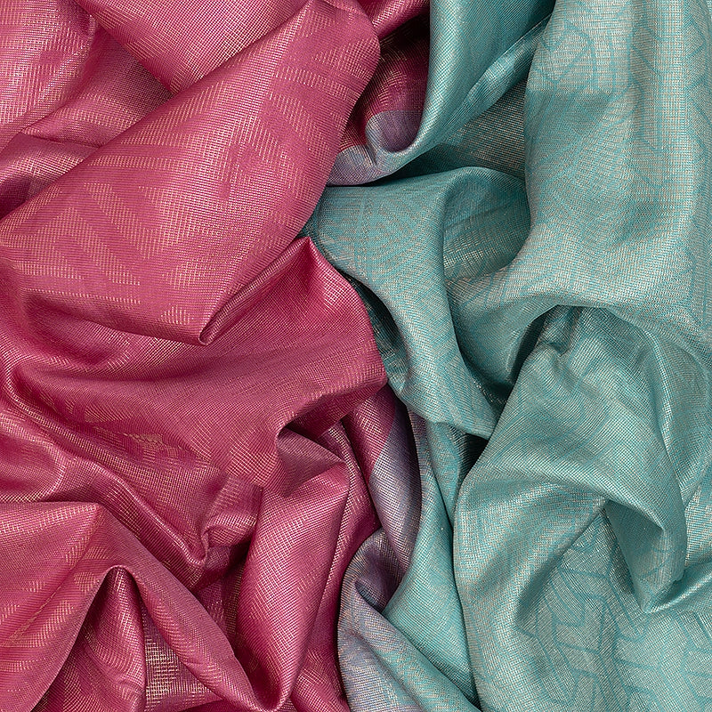 Hayagrivas Rose Pink Handloom Soft Silk Saree KBE1195I30-1
