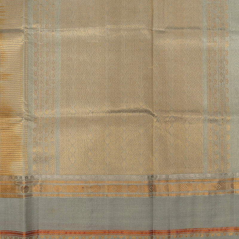 Hayagrivas Golden Yellow Pure Silk Cotton Saree SSCBF55E10-3