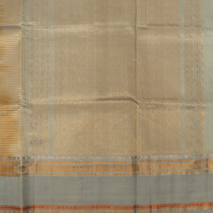 Hayagrivas Golden Yellow Pure Silk Cotton Saree SSCBF55E10-3