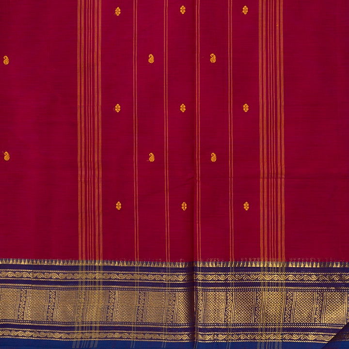 Hayagrivas Pink Handloom Chettinad Cotton Saree SSKBF86F1-74