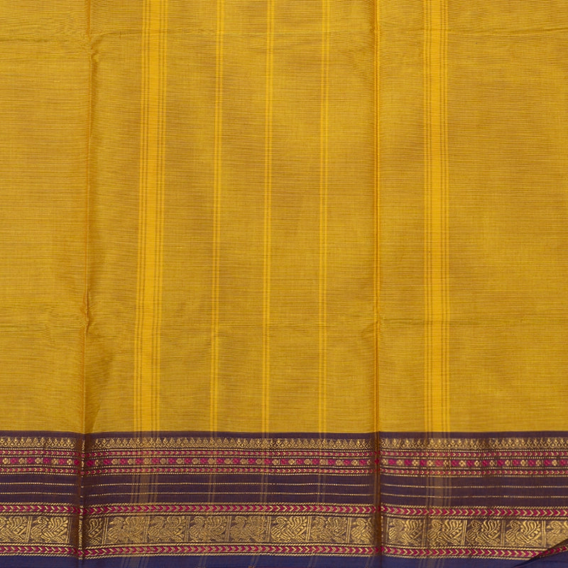 Hayagrivas Sampanga Yellow Handloom Chettinad Cotton Saree SSKBF87F1-21
