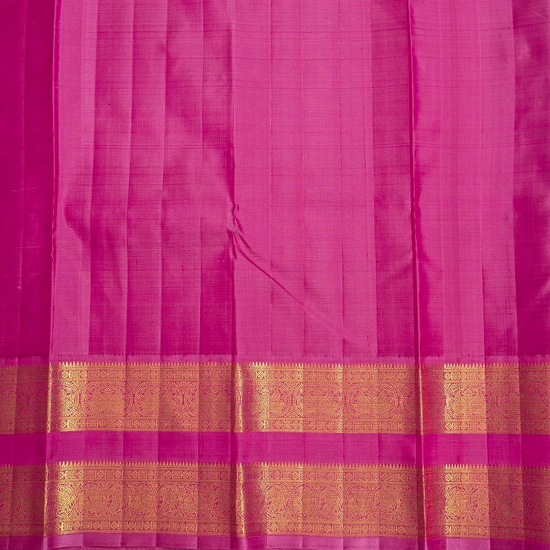 Hayagrivas Handloom Dual Tone (Purple & Grey) Kanjivaram Silk Saree KBF379F1-1