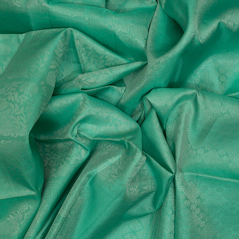 Hayagrivas Handloom Pastel Green Soft Silk Saree KBE662G6-15