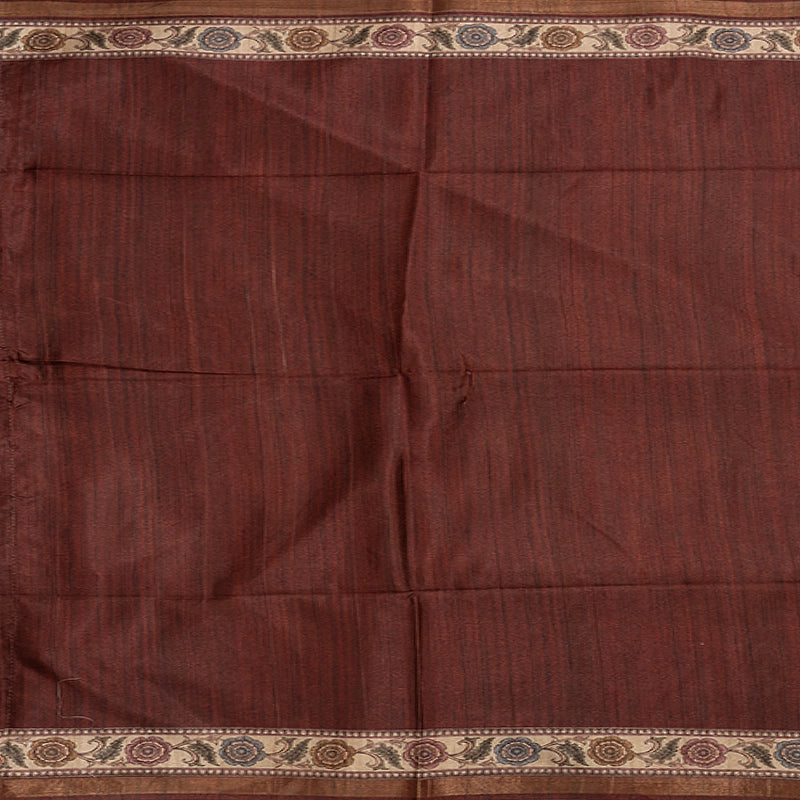 Hayagrivas Brown Fancy Cotton Saree KBE1917L1-34