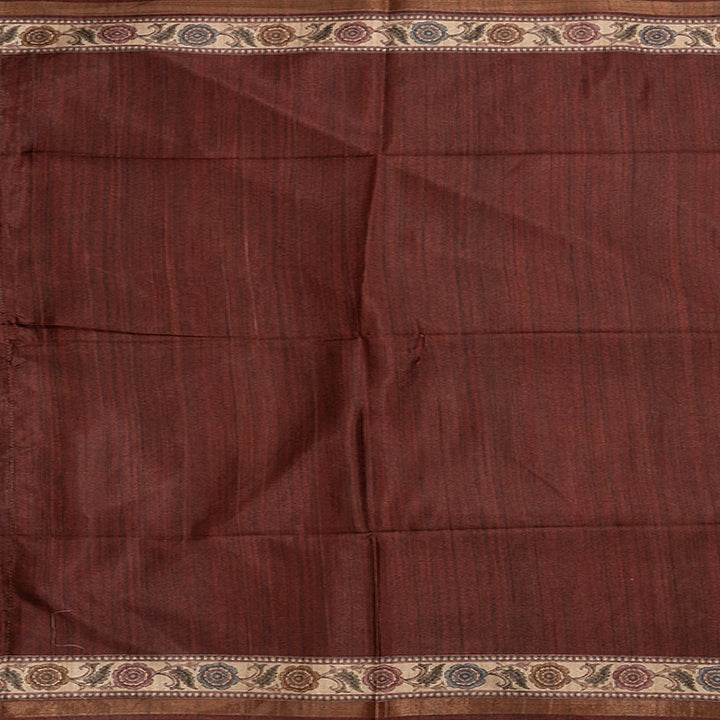 Hayagrivas Brown Fancy Cotton Saree KBE1917L1-34