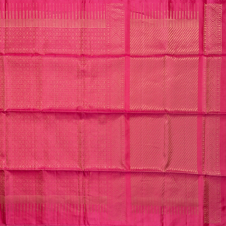 Hayagrivas Rose Pink Handloom Soft Silk Saree KSBE85A38-1