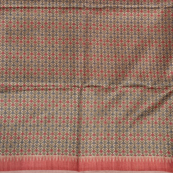 Hayagrivas Beige Fancy Cotton Saree KBE1907L1-54