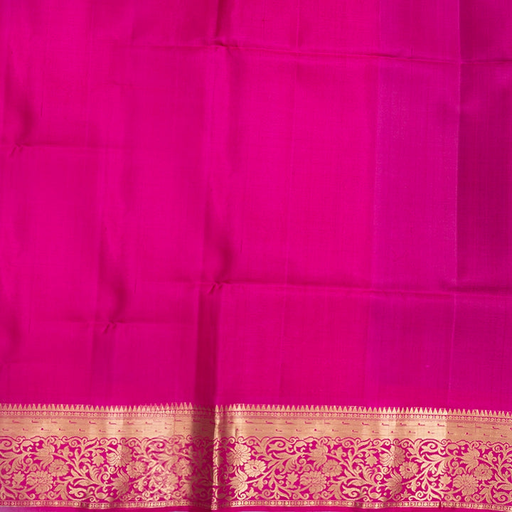 Hayagrivas Green Handloom Ikkat Soft Silk Saree KBE2154A6-2