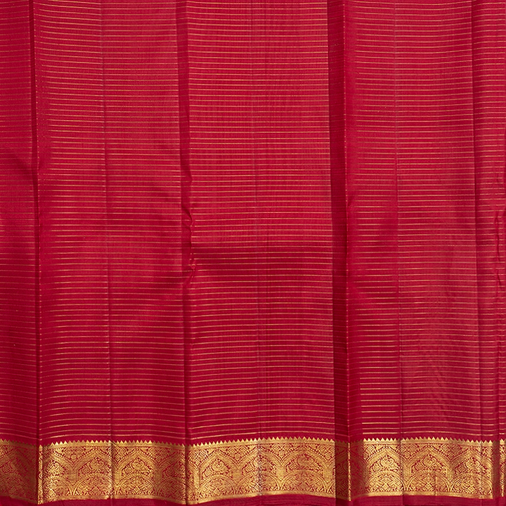 Hayagrivas Handloom Maroon Kanjivaram Silk Saree KBF496F6-1