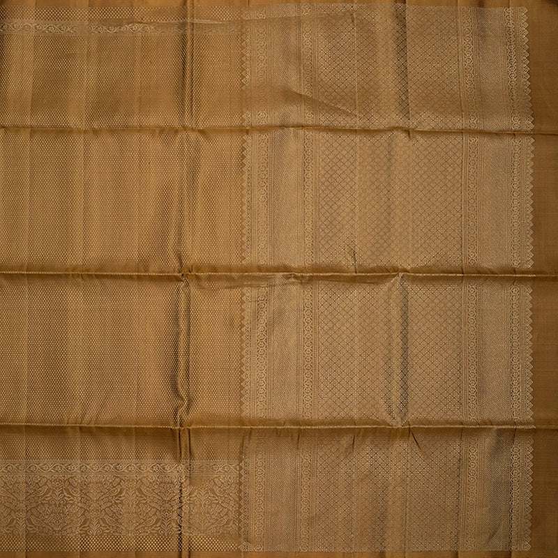Hayagrivas Honey Mustard Handloom Soft Silk Saree KBF536G2-13