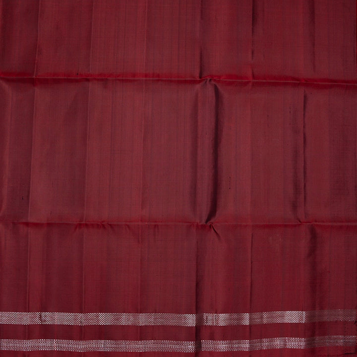 Hayagrivas Olive Green Handloom Soft Silk Saree KBF536G3-6
