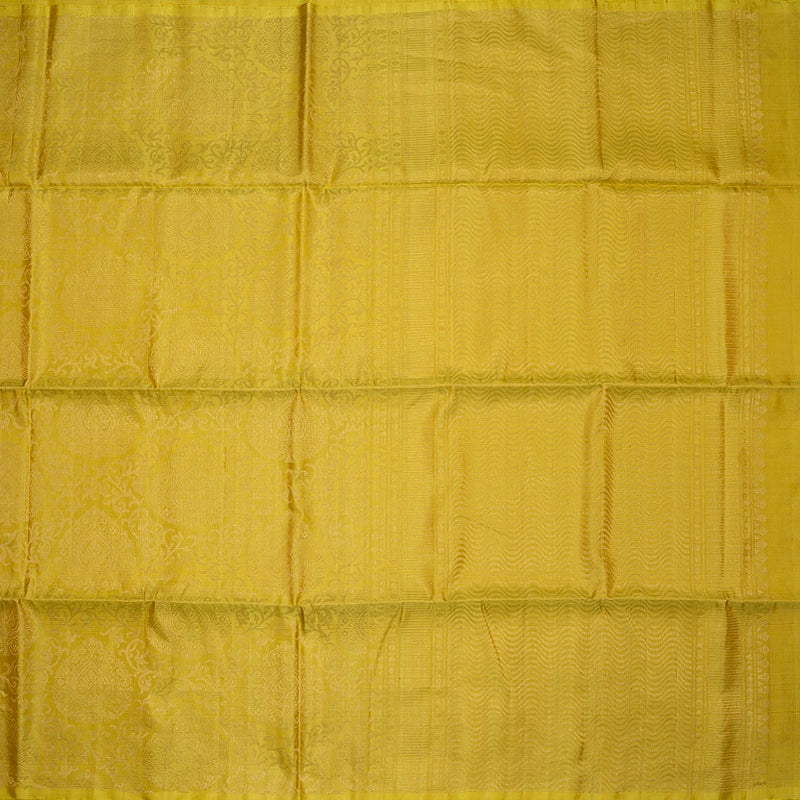 Hayagrivas Lemon Yellow Handloom Soft Silk Saree KSBE85A43-1