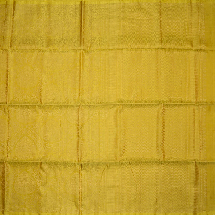 Hayagrivas Lemon Yellow Handloom Soft Silk Saree KSBE85A43-1