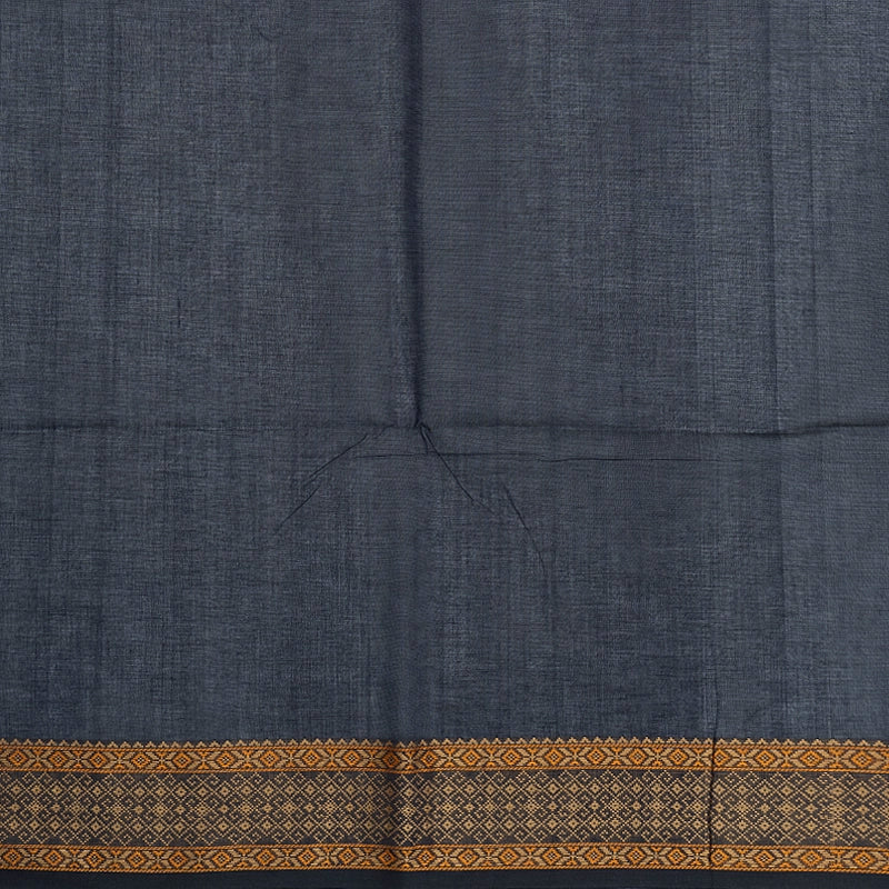 Hayagrivas Navy Blue Handloom Kanchi Cotton Saree SSCBF132H1-2